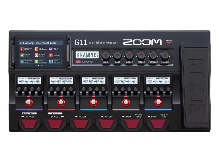 Zoom G11 Gitar effekt og amp simulator 
