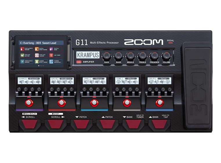 Zoom G11 Gitar effekt og amp simulator
