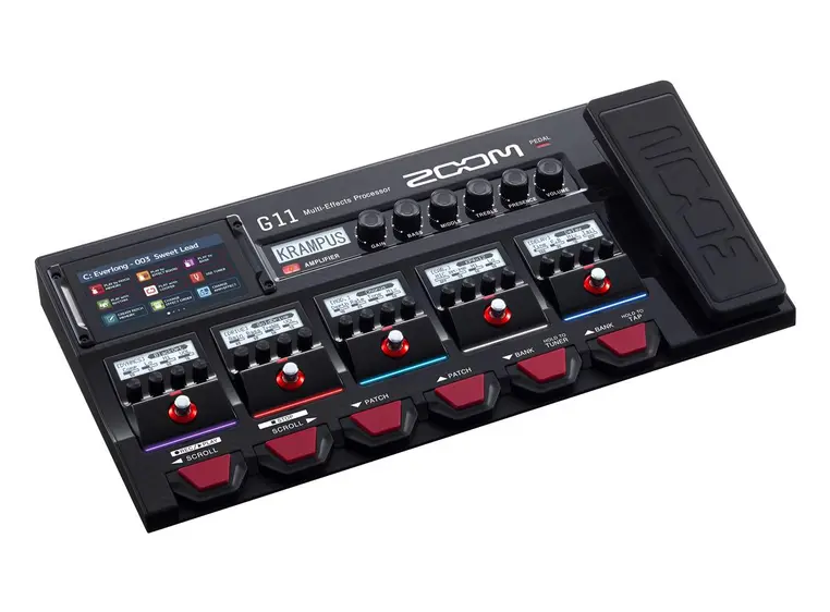Zoom G11 Gitar effekt og amp simulator 