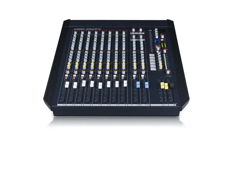 A&H Wizard 12:2 Live Mixer With Built-In Effects 8 Mic/Line 