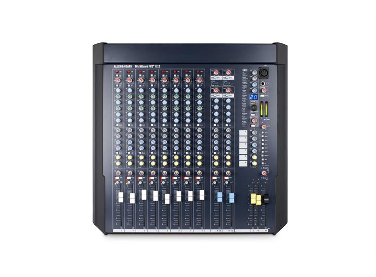 A&H Wizard 12:2 Live Mixer With Built-In Effects 8 Mic/Line