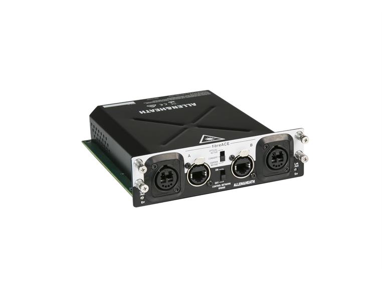 A&H fibreACE Audio Networking card 96kHz, 128 in, 128 out