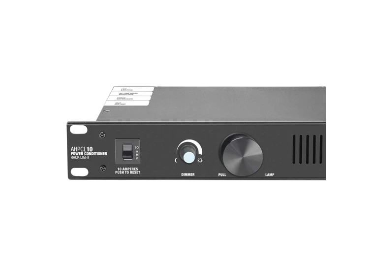 Adam Hall 19" Parts PCL 10 Power Conditioner with rack lighting 