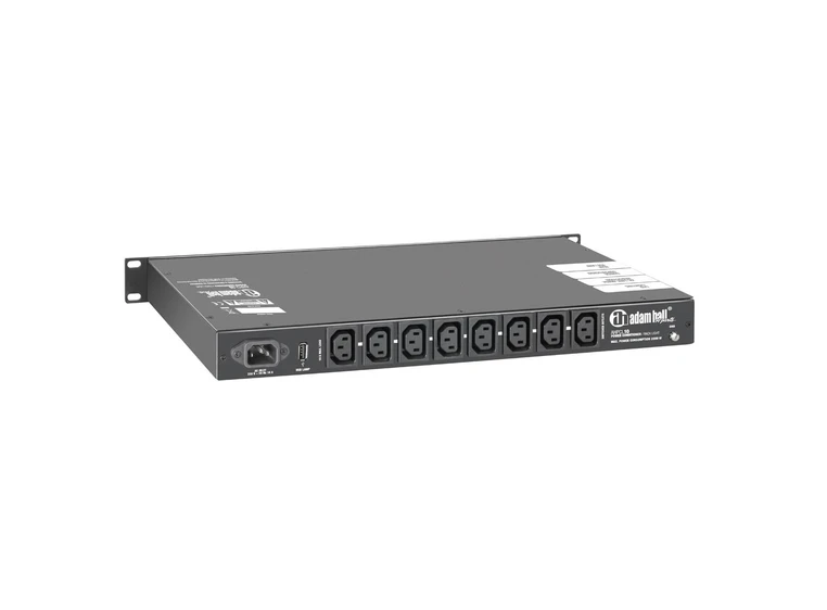 Adam Hall Parts PCL 10 Power Conditioner with rack lighting 