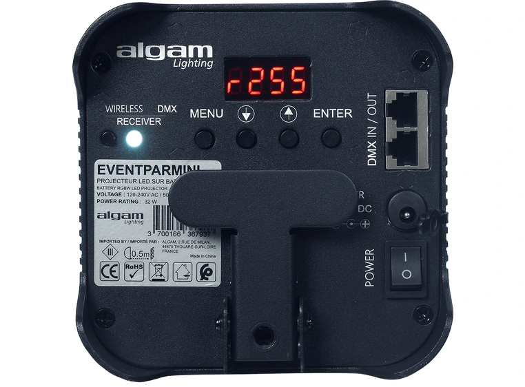 Algam Lighting EVENTPAR-MINI on battery LAL EVENTPAR-MINI 