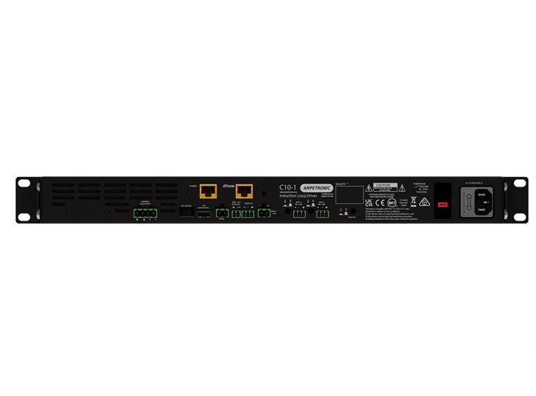 Ampetronic C10-1N Teleslynge forsterker 10A output, 1 kanaler, m/nettverk