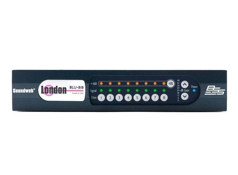 BSS Soundweb London input expander m/BLU-LINK 1/2-rack