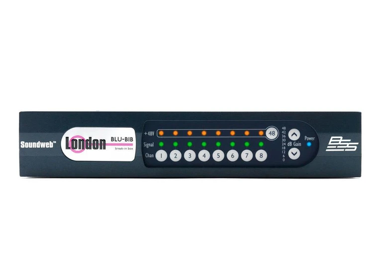 BSS Soundweb London input expander m/BLU-LINK 1/2-rack 