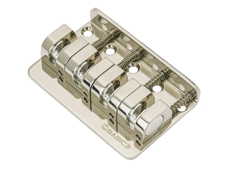 Babicz FCH-4 Bass Bridge Z-Series 5-Hole Mount - Nickel 