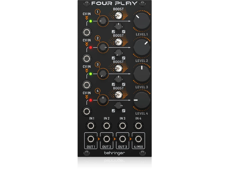 Behringer Four Play Amplifiers and Mixer Modul for Eurorack 