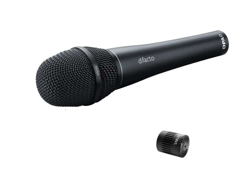 DPA d:facto™ 4018VL Linear Supercardioid Mic, Wired Handle, Black 
