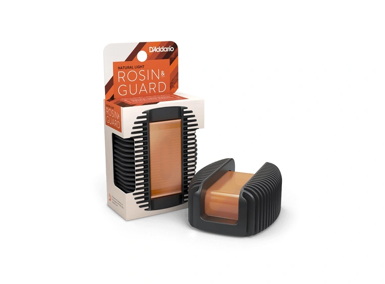 D'Addario DRGBK-VR200 Rosin Guard with Natural Light Rosin (VR200) 