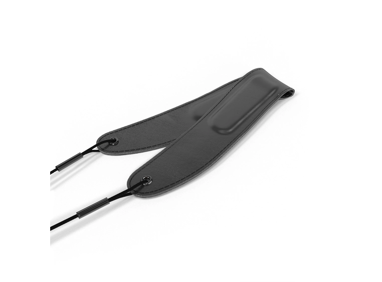 D'addario DWLSBK-LG Saxofonbånd Svart skinn 