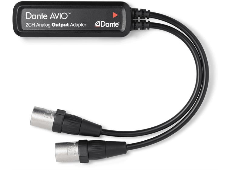 Dante SDA ADP-DAO-AU-0X2 Dante analog output adaptor 2 channels