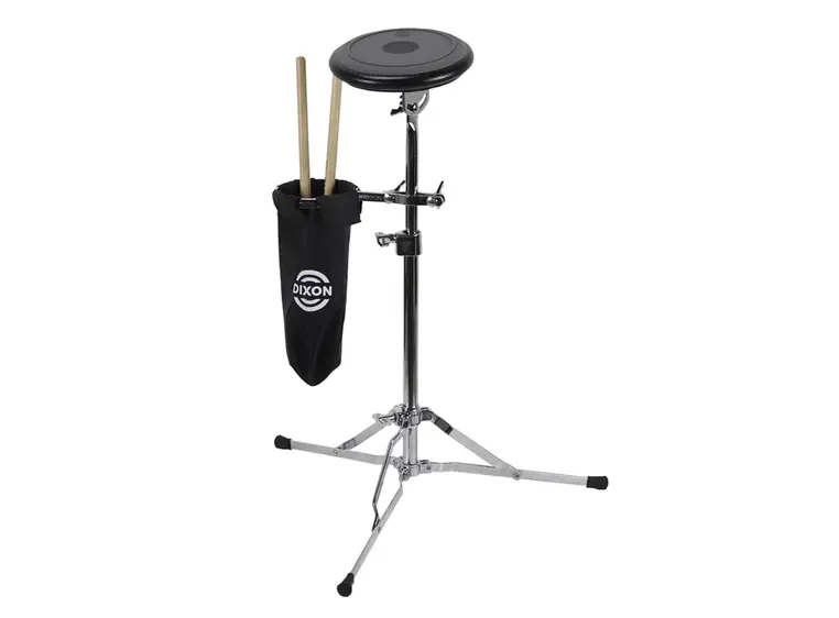Dixon PDP-PSC Practice Pad w/ Stand and Sticks Holder 