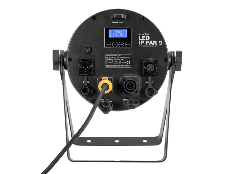 EUROLITE LED IP PAR 9 UV Spot 
