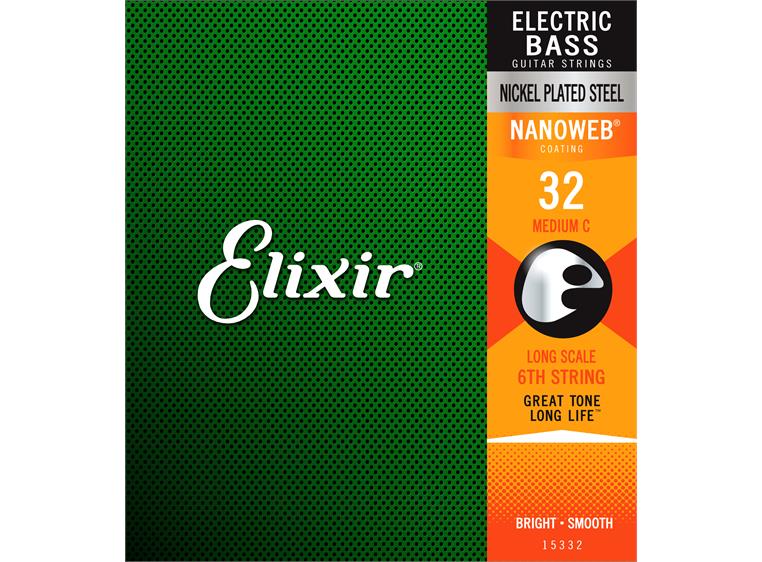 Elixir Nanoweb Bass (Medium C .032) 15332