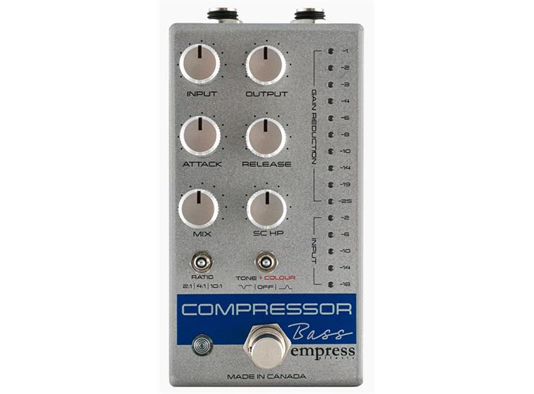 Empress Effects Compressor Bass Silver