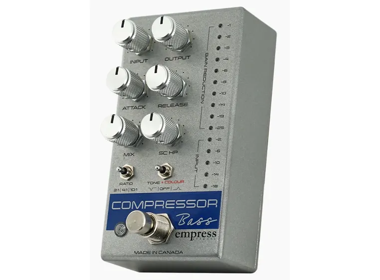 Empress Effects Compressor Bass Silver 