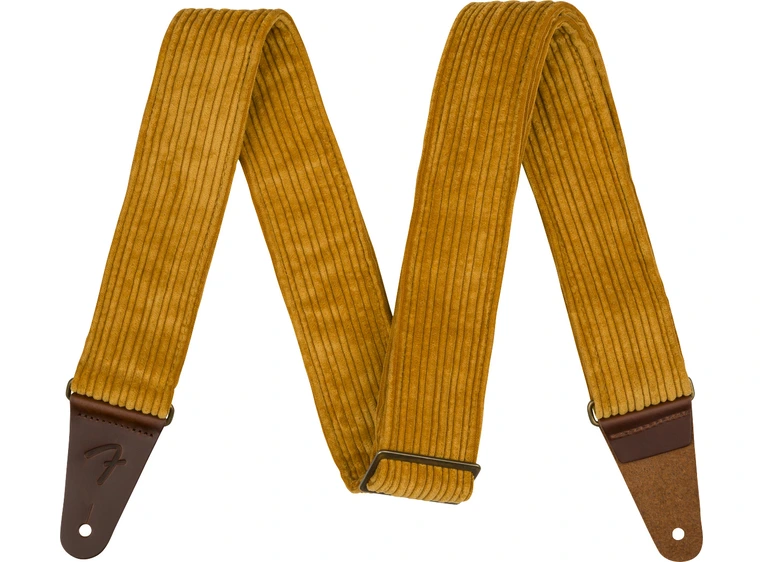 Fender Corduroy Strap Blaze Gold, 2" 