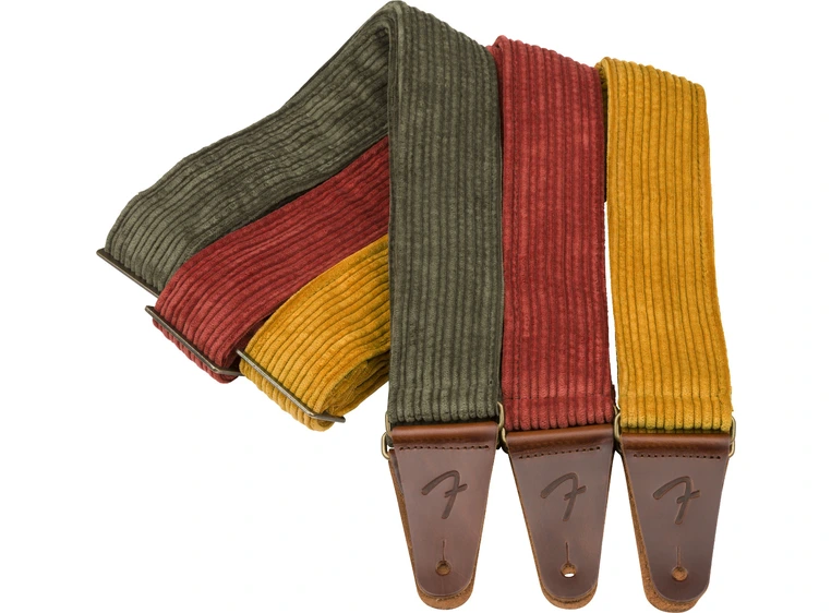 Fender Corduroy Strap Blaze Gold, 2" 