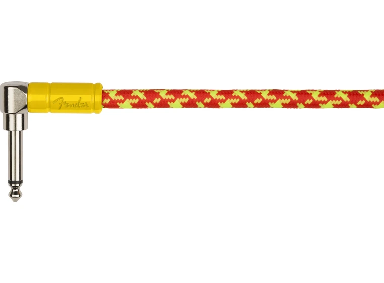 Fender MonoNeon Instrument Cable Orange, 18.6' 