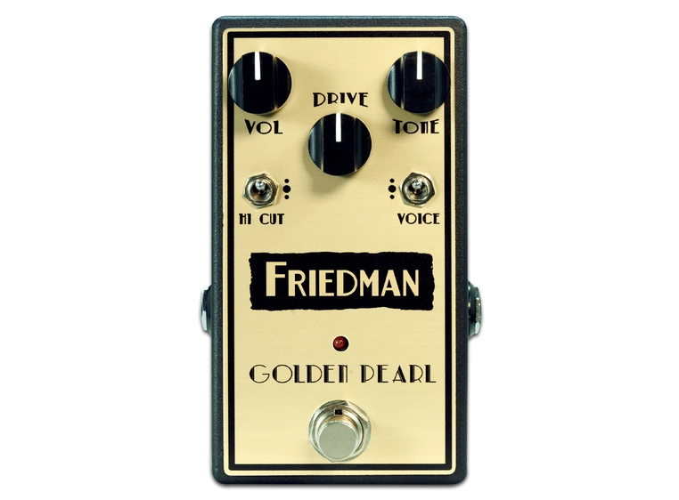 Friedman GOLDEN PEARL Overdrivepedal 