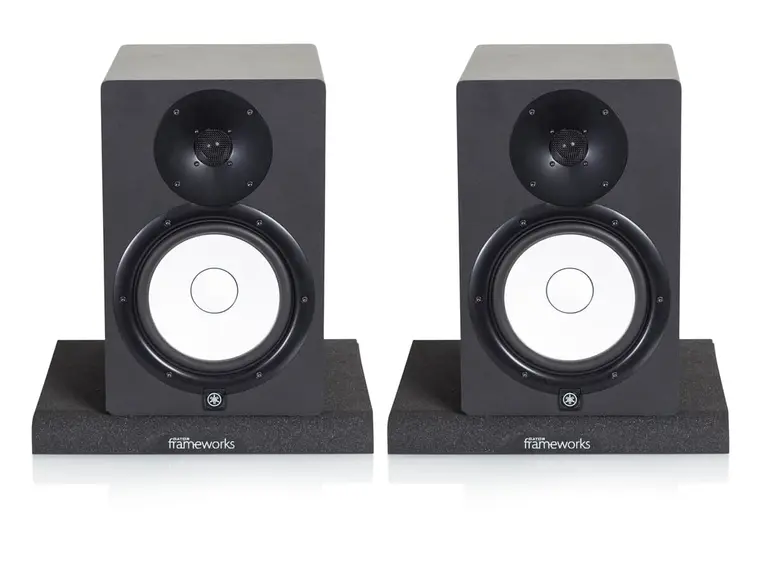 Gator Frameworks GFW-ISOPAD-LG Studio Monitor Isolation Pads - Large 