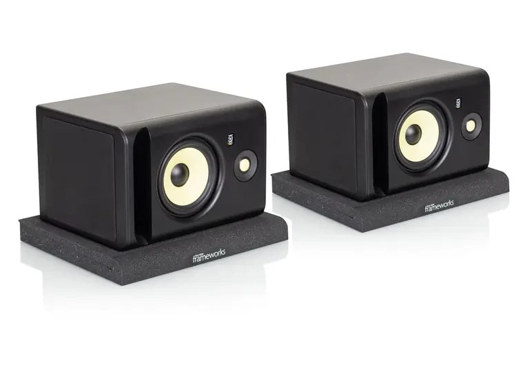 Gator Frameworks GFW-ISOPAD-LG Studio Monitor Isolation Pads - Large 