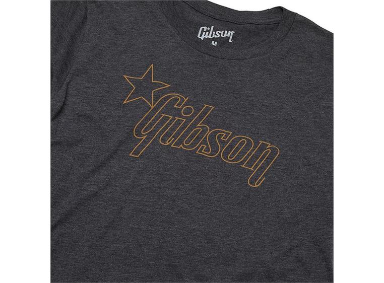 Gibson S&A Star Logo Tee Large