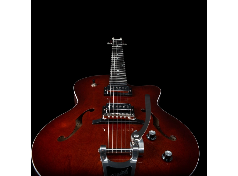 Godin 5th Avenue - Uptown T-Armond Havana Burst 