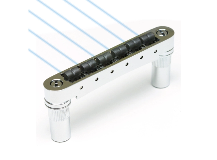 Graph Tech Ghost PN-8863-C0 - Loaded ResoMax NV2 Bridge, 6 mm - Chrome 