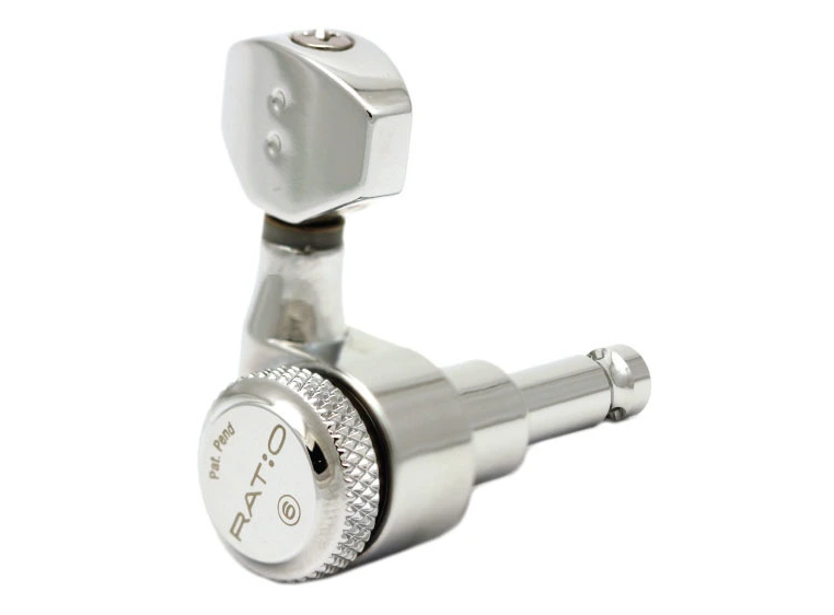 Graph Tech PRL-8721-C0 Ratio Electric Locking Machine Heads (Left) - Chrome 