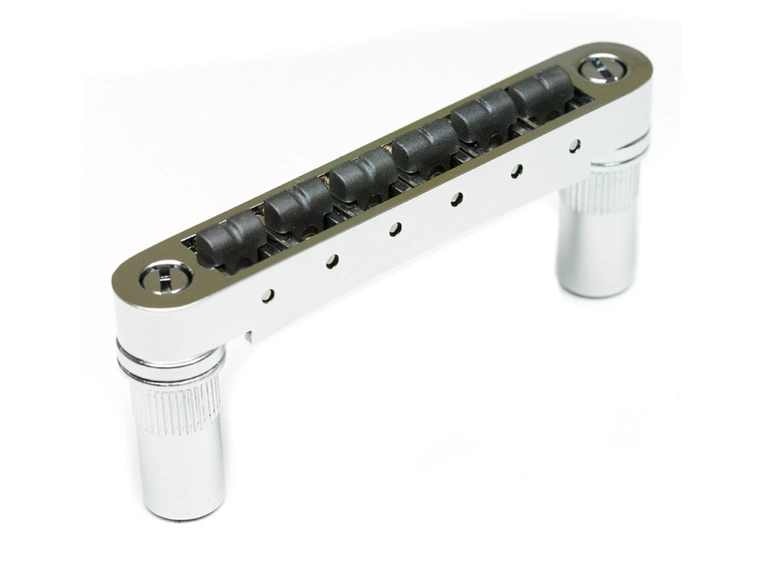 Graph Tech PS-8863-C0 ResoMax NV2 Tune-O-Matic Bridge, Chrome 