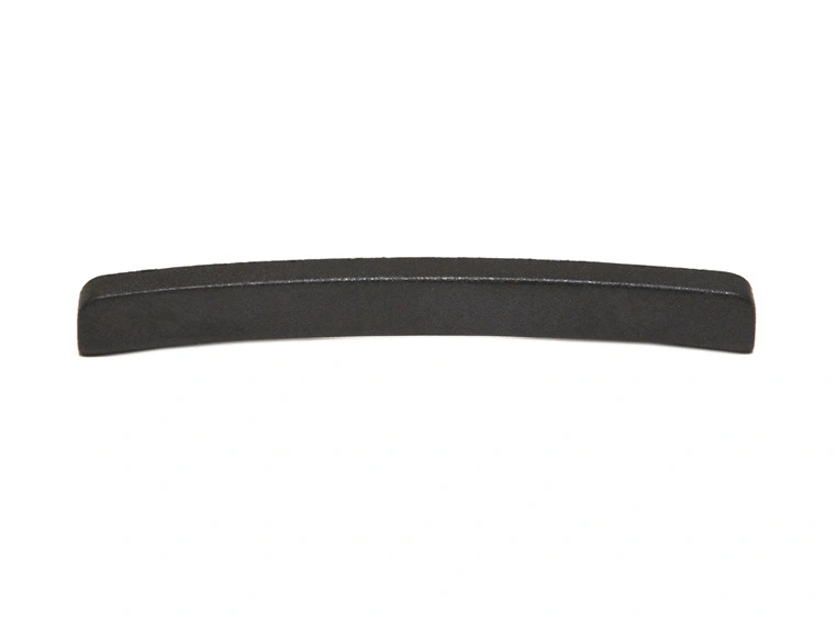 Graph Tech PT-1000-00 Black TUSQ XL Blank Nut - Electric, F-Style, Curved 