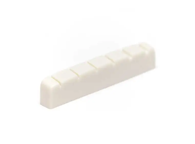 Graph Tech TUSQ LQ-6000-10 G- Style Jumbo Nut, Flat, Slotted, 10pk 