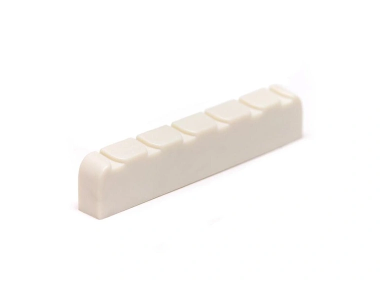 Graph Tech TUSQ LQ-6200-10 ClassicalGuitar Nut, Flat, Slotted, 10pk 