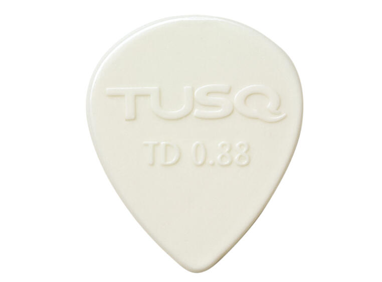 Graph Tech TUSQ Tear Drop Picks White, Plekter 0,88 mm 6-pakning