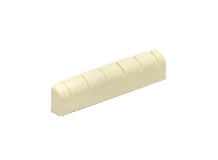 Graph Tech TUSQ XL PQL-6010-AG - G-Style Nut, Flat, Slotted, 3/16" width, Aged 