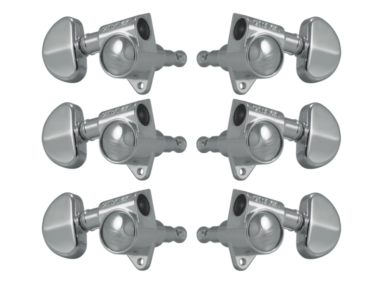 Grover 102C Original Rotomatics Guitar Machine Heads, 3+3 - Chrome 