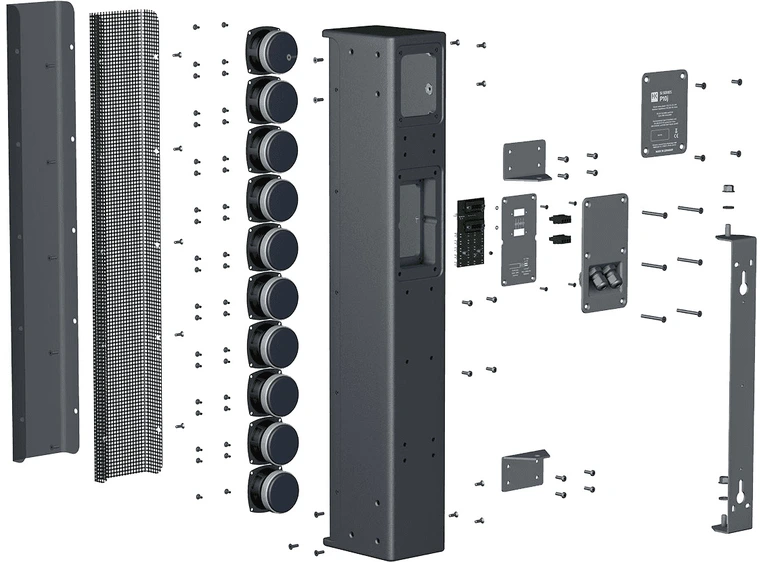 HK Audio P10I Pro column 100°x5° 600W IP 66 