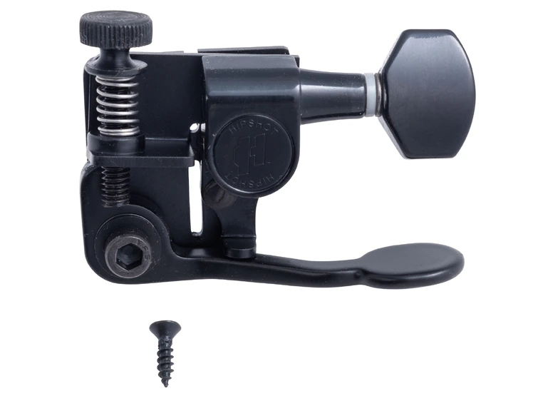 Hipshot GT2 Enclosed Guitar Xtender Classic, Black 