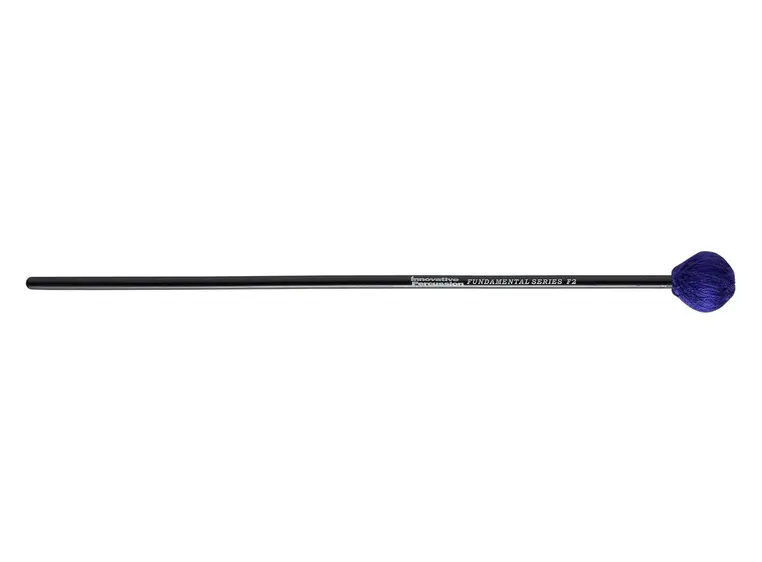 Innovative Percussion F2 Birch Medium Marimba Mallets - Purple Yarn 
