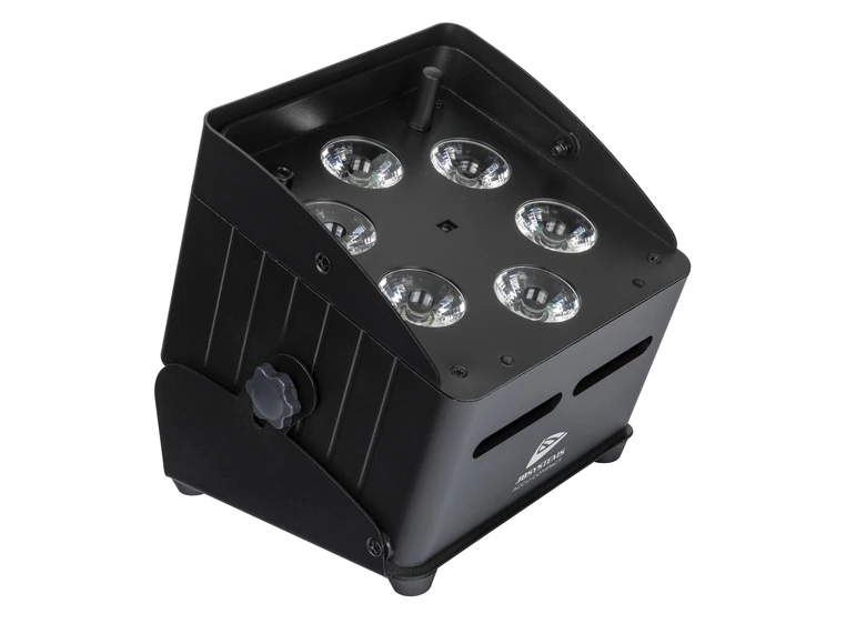 JB Systems Accu-Compact 6 x 10W RGBWA LED, trådløs DMX 