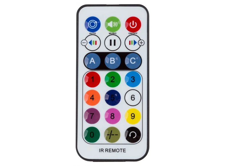 JB Systems IR Remote For Accu mini-par 12TC m.fl 