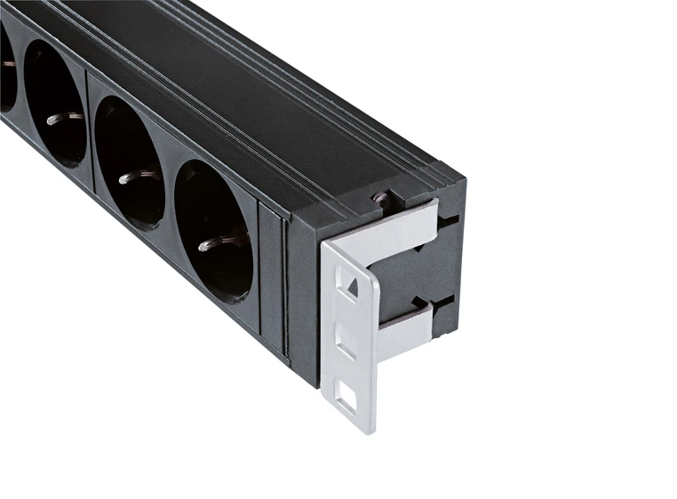 K&M 28673 19"-Power box 8 sockets 