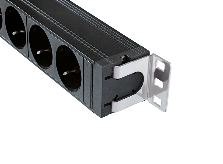 K&M 28673 19"-Power box 8 sockets 