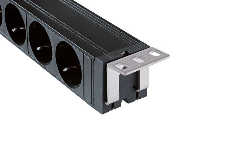 K&M 28673 19"-Power box 8 sockets 