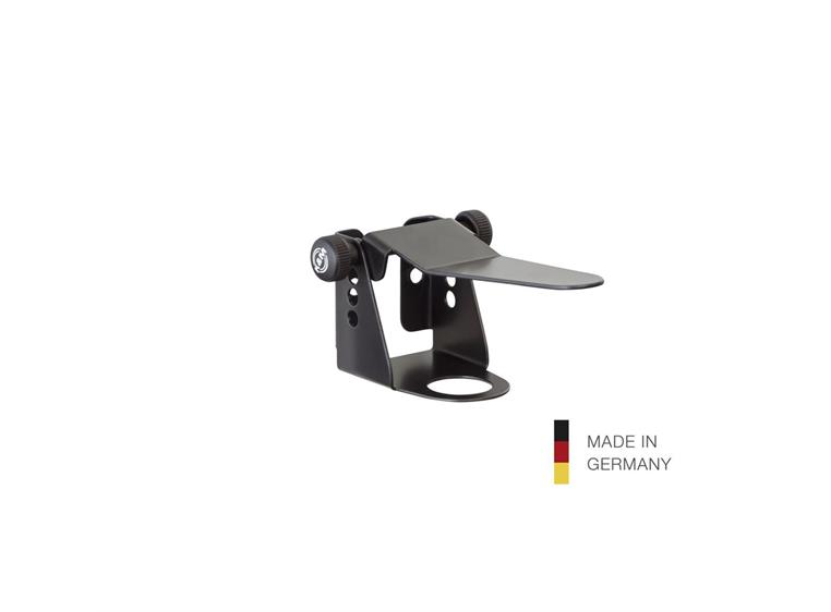 K&M 80398 Holder with lever for Disinfectan,25mm, black