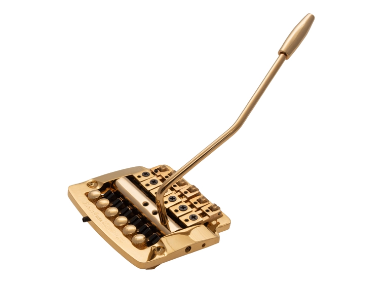 Kahler 7300 - Hybrid Flat Mount Guitar Tremolo - Gold 
